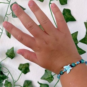 BeautyBeading Butterfly Bracelet✨🦋🫶🏻😚, |size Pre-Teen|